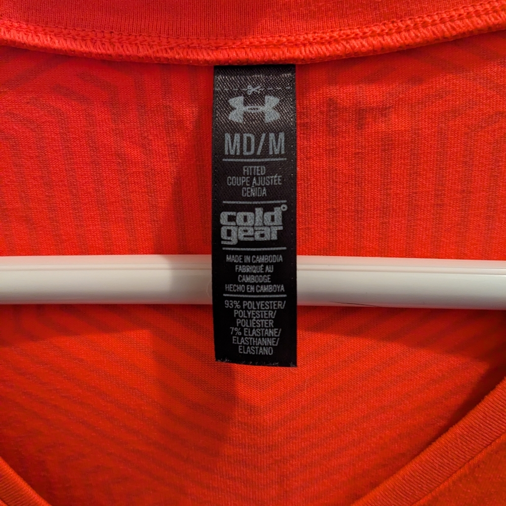 Orange athletic long sleeve - Picture 4 of 5